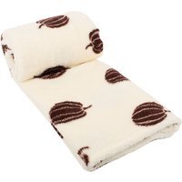Pumpkin Sherpa Throw - Neutral