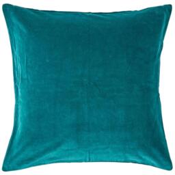 Homescapes Velvet Cushion Cover - Teal Green / 40cm / 2 - thumbnail 2