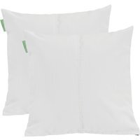 "Premium 18"" Centre Join Garden Scatter Cushion - White / 2"