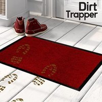 Barrier Dirt Trapping Entrance Mat - Red