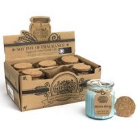 Winter Berry Soy Candle Pot Long Lasting Eco Friendly Fragrance - Teal - thumbnail 1