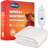 Silentnight Winter Warmer Electric Blanket White Single by The