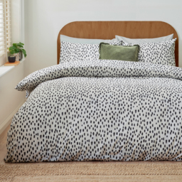 Dottie Printed Duvet Cover Set - Multicolour / Double - thumbnail 2
