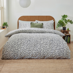 Dottie Printed Duvet Cover Set - Multicolour / Double - thumbnail 3