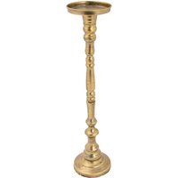 Jasmine Standing Candle Holder - Gold