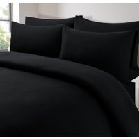 Pair Of Housewife Pillowcases - Black