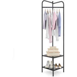 Corner Coat Rack - Black - thumbnail 2