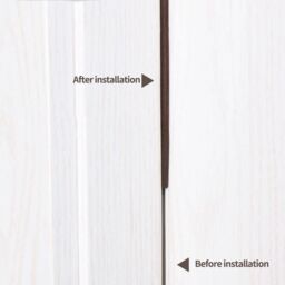 Draught Excluder 6m Brown Acoustic Silent Seal 2 In 1 Self Adhesive Stormguard - Grey - thumbnail 5