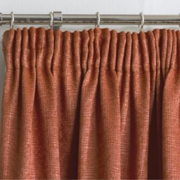 Matrix Orange Tape-Top Thermal Noise Reducing Dim Out Curtains - Orange / 117cm / 183cm - thumbnail 3