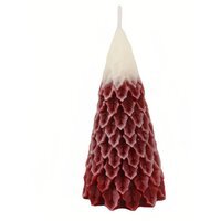 Scented Christmas Tree Candle - Red - image 1