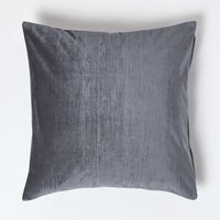 Metallic Velvet Cushion Cover - Grey - image 1