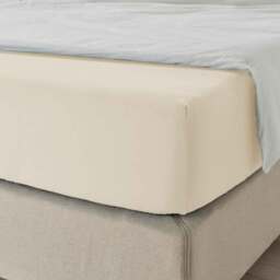 Premium Quality Waterproof Fitted Sheet  - Beige / Double - thumbnail 4
