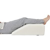 Elevating Memory Foam Leg Rest Pillow  - White