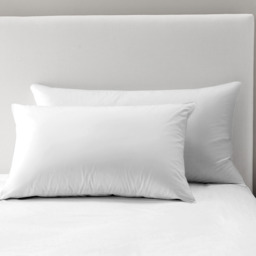 Soft Touch Plain Microfibre Duvet Cover and Pillowcase Set - White / King - thumbnail 4