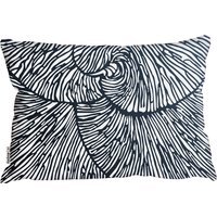 Biophilic Design With Natural Analogues Texture Outdoor Cushion - Black - thumbnail 1