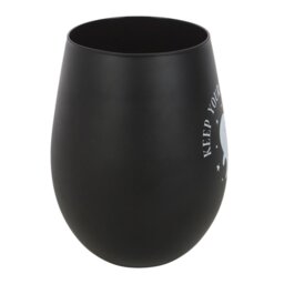 Spooky Ghost Stemless Glass Keep Your Spirits - Black - thumbnail 5