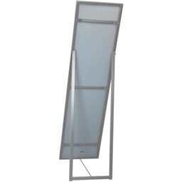 Square Full-Length Mirror - 137cm x 35.5cm - Silver - thumbnail 5