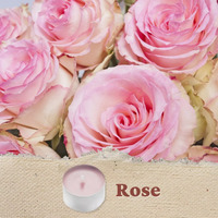 10pk Scented Tea Lights Candles - Pink - image 1