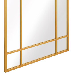 Wenestra Contemporary Wall Leaner Mirror - Gold / 85cm / 180cm - thumbnail 4