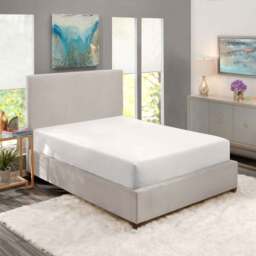 Premium Quality Waterproof Fitted Sheet  - white / King - thumbnail 5