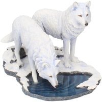 Warriors of Winter Wolf Figurine by Lisa Parker - 35cm