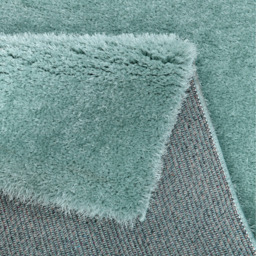 Thick Soft Shaggy Plain High Pile Dream Area Rug - Seafoam / 120x170 - thumbnail 3
