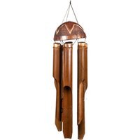 African Design Bamboo Windchime - 70cm