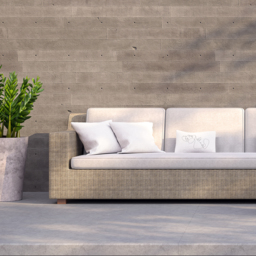 Man And Woman Touch By One Line Outdoor Cushion - White - thumbnail 2