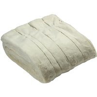 Alpine Faux Fur Throw - Cream / 200cm