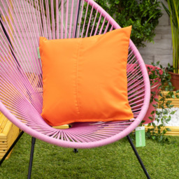 "Premium 18"" Centre Join Garden Scatter Cushion - Orange / 8" - thumbnail 2