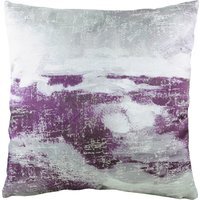 Landscape Abstract Cushion - Steel/Purple / 80 Polyester 20 Feather - thumbnail 1