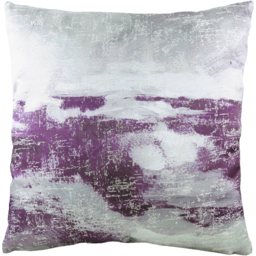 Landscape Abstract Cushion - Steel/Purple / 80 Polyester 20 Feather - thumbnail 2