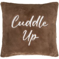 Cuddle Up Cushion - Mocha