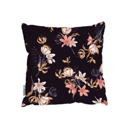 Tulips Flowers Outdoor Cushion - Pink / 60cm - thumbnail 2