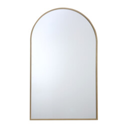 Wide Metal Arch Mirror  - Gold - thumbnail 3