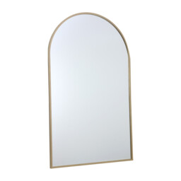 Wide Metal Arch Mirror  - Gold - thumbnail 2
