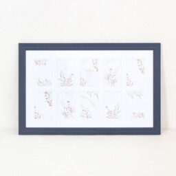 Vienne Vintage Blue Collage Frame - thumbnail 2