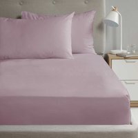 56P Polycotton Flat Sheet - Lilac / Double