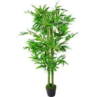 Artificial Bamboo Tree Realistic Indoor Plant - Green