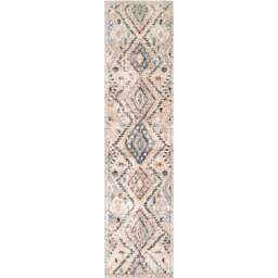Distressed Aztec Living Area Rug - Multicolour / 800 x 60cm - thumbnail 2