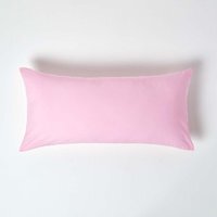 200 Thread Count Egyptian Cotton Housewife Pillowcase - Pink / 80cm / 40cm