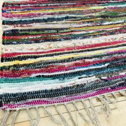 Rag Rug 75x240 cm Multicoloured - Multi - thumbnail 4