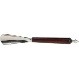 Luxury Leather Handled Shoe-Horn - Chestnut - Chestnut - thumbnail 3