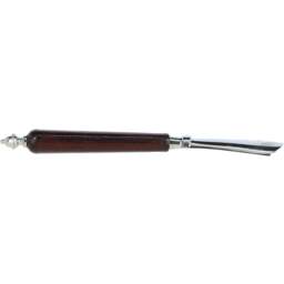 Luxury Leather Handled Shoe-Horn - Chestnut - Chestnut - thumbnail 4