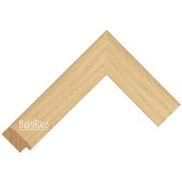 "Deep Shadow Box Frame Oak Wood Pine Box Black Insert - Choose Size, Inner Depth - Medium Oak / 10x12"" Glass (8x10"" Display), 2.75"" Deep" - thumbnail 2