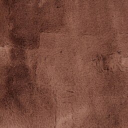 Rabbit Faux Fur Throw - Mocha / Medium - thumbnail 3