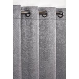 Metro Thermal Blackout Eyelet Curtains - Silver / 116cm / 137cm - thumbnail 4
