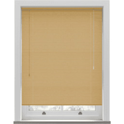 25mm Slats PVC Venetian Blind - Natural / 130cm / 152cm - thumbnail 5