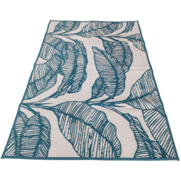 Charles Bentley Weatherproof Outdoor Rug - Teal Blue  / 230cm - thumbnail 3