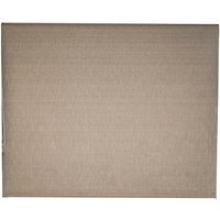 Textured Blackout Roller Blind - Linen Grey / 90cm